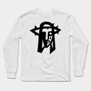 Jesus Crown of thorns Long Sleeve T-Shirt